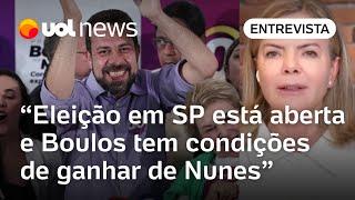 Eleições em SP: Boulos tem condições de dialogar com quem votou em Pablo Marçal, diz Gleisi