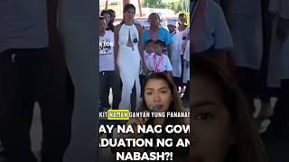 Nanay na nag gown sa #graduation  ng anak! Nabash #nanaynanaggown #graduation
