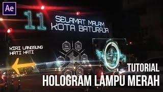 Tutorial Hologram di Tengah Kota (Cyberpunk Indonesia) | After Effect Tutorial