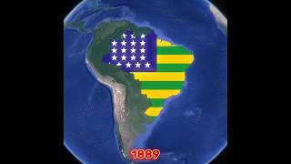 A Brief History of Brazil #maps #history #historymap