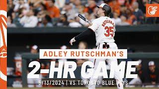 Adley Rutschman's 2-Homer Game | Baltimore Orioles