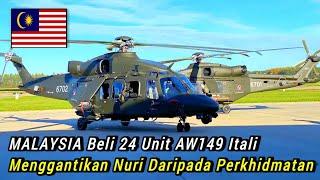 MALAYSIA Beli 24 Unit AW-149 Itali, Menggantikan Helikopter NURI Daripada Perkhidmatan