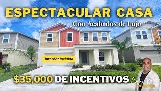 Casa Espectacular en VENTA cerca de Orlando, FL | $35,000 de INCENTIVOS 