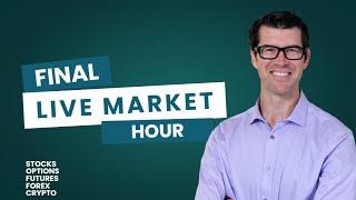 Chris Pulver Trading - FINAL HOUR (LIVE Analysis S&P, Nasdaq, BTC, Gold, FX)