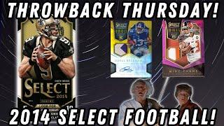 THROWBACK THURSDAY! 2014 Panini Select Football Hobby Box!