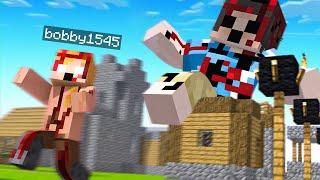 BOBBY1545'İ DEV BORALO'YA DÖNÜŞÜP TROLLEDİM  - Minecraft