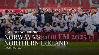 WEURO PLAYOFF HIGHLIGHTS: Norway vs. Northern Ireland