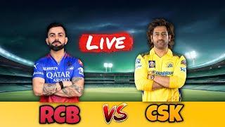 RCB VS CSK LIVE IN HARD MODE | CRKI GAMING IS LIVE |