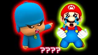 Pocoyo & Super Mario "Go Away!" Sound Variations in 50 Seconds | STUNE