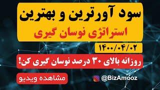 آموزش سودآورترین استراتژی نوسان گیری