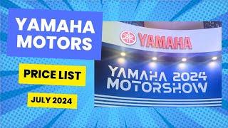 YAMAHA Motorcycle Price List  in 2024 Philippines | Yamaha Motorshow 2024