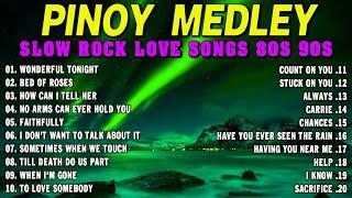 SLOW ROCK MEDLEY COLLECTION  NONSTOP SLOW ROCK LOVE SONGS 80S 90S  MGA LUMANG TUGTUGIN NOONG 90S