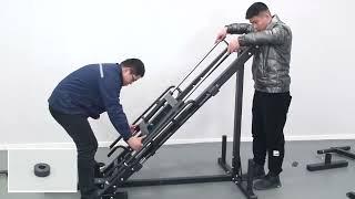 DONOW DN-5009 Hack Squat Leg Press Machine Assembly Video