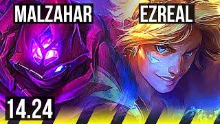 MALZAHAR & Teemo vs EZREAL & Senna (ADC) | NA Master | 14.24