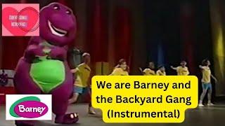 Barney: We Are Barney and The Backyard Gang (Instrumental)