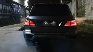 Разрывной Московский выхлоп на Mercedes ML63 AMG