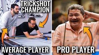 Recreating 5 Efren Reyes Trick Shots with Florian Kohler and Rollie Williams