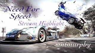 1st Place Cop Chase~NFS Stream Highlight | AniMurphy