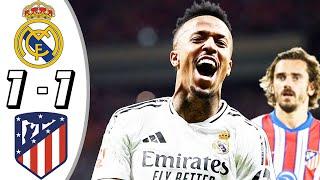 Atletico Madrid vs Real Madrid 1-1 - All Goals & Highlights - 2024