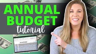 How to Budget for the Whole Year | How To Create an Annual Budget Kelly Anne Smith