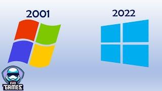 Evolución de Windows | 2001-2022 | EvoGames