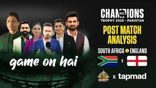 Post Match Analysis - South Africa vs England | Game On hai | tapmad