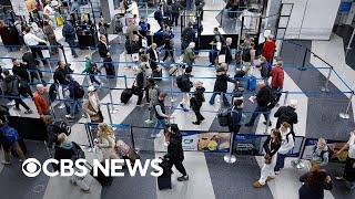 Some Charlotte airport workers on strike with record Thanksgiving travel expected across U.S.