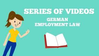 German Employment Law - Typical Content of an Employment Contract