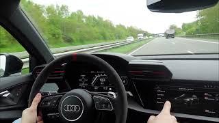 Audi RS3 2024 Vollgas! 400 PS Wahnsinn auf der Autobahn A31 + Launch Control Test