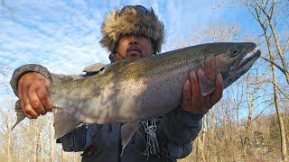 Steelhead Fishing In December On Ohio's Lake Erie Tributary!!