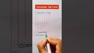 Computer Full Form || Full Form Of Computer