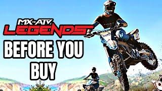 MX vs. ATV Legends - 11 Things You Need To Know Before You Buy