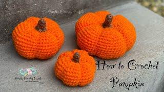 How to Crochet Pumpkin | Beginner Friendly Amigurumi tutorial