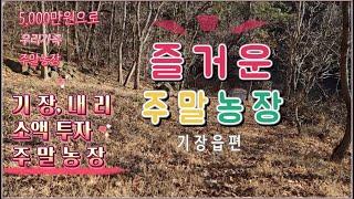 23- 04수정//기장읍 내리에 5,000만원으로 즐길수 있는 주말농장입니다.일부 오류가 있어 수정하여 다시 올립니다.