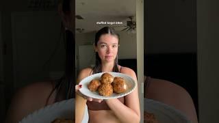 homemade cheesy bagel bites