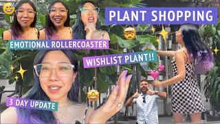 HOUSEPLANT SHOPPING VLOG  wishlist plant emotional rollercoaster | Lowes + Home Depot