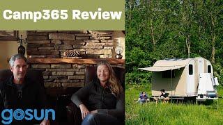 Camp365 Happy Campers | Off Grid Cabin Review | GoSun