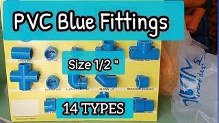 14 Types of PVC Blue Pipe Fittings