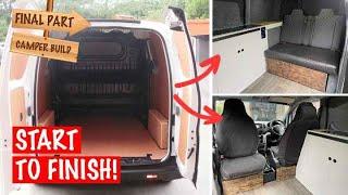 Nissan NV200 Camper Van Build Start To Finish