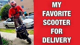 Electric Scooter Doordash & Ubereats | $20/HOUR  IS BACK! | Dualtron Ultra 2 back in the game 