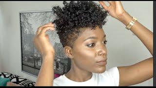 MY CURLY HAIR ROUTINE | TAPERED CUT |  ABI'S HAIR NL