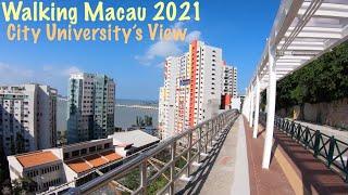 [4K] Walking Macau 2021:  City University of Macau - 澳門城市大學 - Universidade da Cidade de Macau - 中國澳門