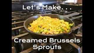 Creamed Brussels Sprouts