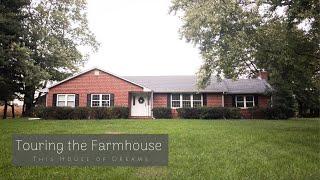 Farmhouse Tour Before Renovations | Dated 70's Ranch House