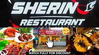 SHERIN RESTAURANT | Best Hotel at Tirupattur | Food Review (DISCOUNT) Exclusive for Krish Brands