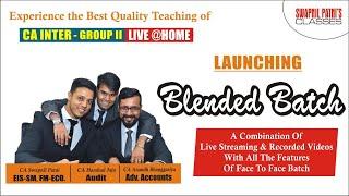 CA Inter Grp II - Blended Batch| FAQ's| Detailed Explanation -Nov 20 | Starting-10th June on YouTube