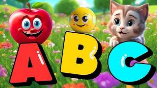 ABC Song | ABC Phonics Song | A for Apple | Nursery Rhymes | Alphabet Song