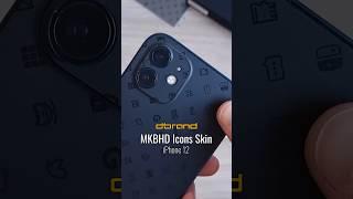 MKBHD Icons Skin by @dbrand  - iPhone 12 Setup