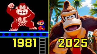 Evolution of Donkey Kong 1981-2025