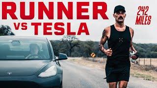 I Ran Farther than a Tesla — 242 Miles with Robbie Balenger | Running Documentary